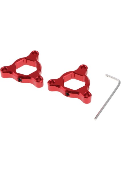 Motosiklet Cnc Altıgen Çatal Önyükleme Ayarlayıcıları Yamaha Kırmızı Için 17MM (Yurt Dışından) fırsatları
