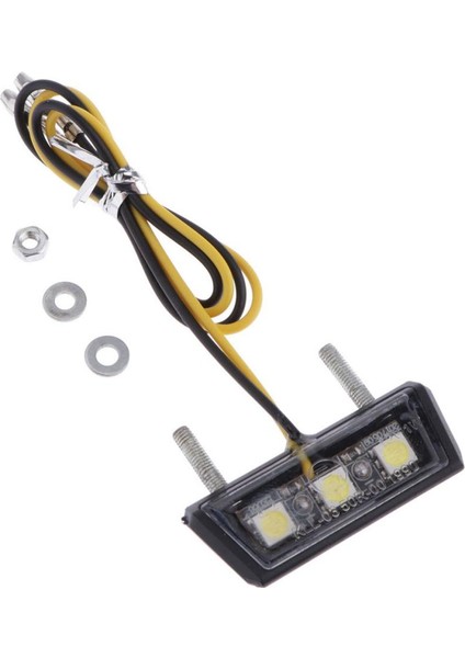 Evrensel Plaka LED Işık Arka Kuyruk Fren Lambası Motosiklet Için (Yurt Dışından) fiyatları