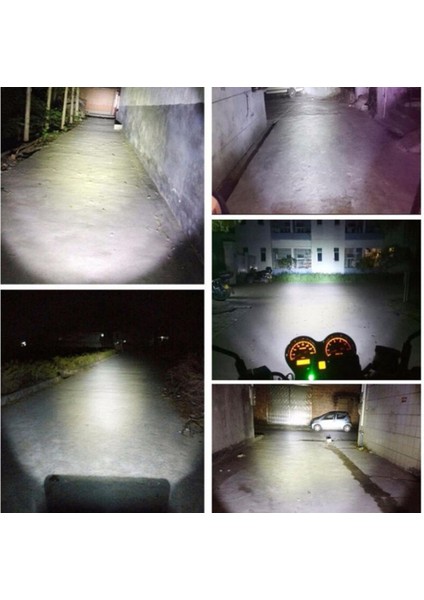 H4 Motosiklet Motosiklet 12 V LED Yüksek Düşük Işın Farlar Ön Işık Lambası (Yurt Dışından) modelleri