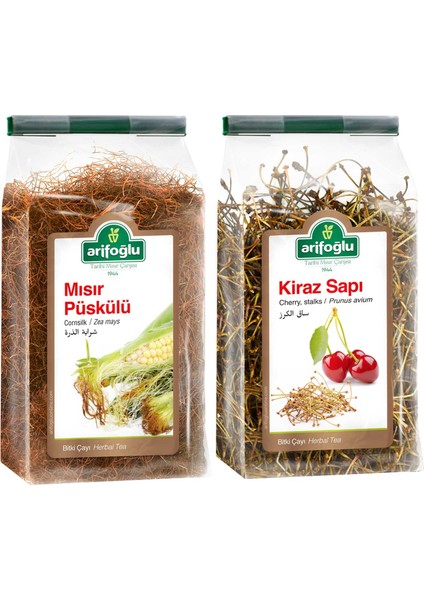 Mısır Püskülü 40 gr + Kiraz Sapı 40 gr YAZ KÜRÜ