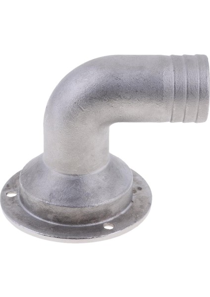 316 Paslanmaz Çelik Tekne Deniz Güvertesi Drenaj Scupper Tube 90 ° Bend (Yurt Dışından)
