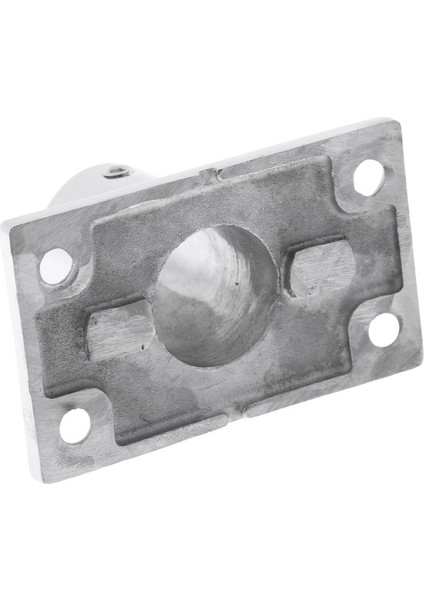 4x Paslanmaz Tekne Küpeşte Dikdörtgen Taban 90 Derece Demiryolu Montaj 1 "25MM (Yurt Dışından)