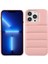 iPhone 13 Pro İçin Için Puffer Case - Pembe (Yurt Dışından) 1
