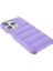 iPhone 13 Pro Max İçin Için Puffer Case - Mor (Yurt Dışından) 4