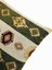 Kilim Desenli Koyu Yeşil Kırlent Kılıfı 45CM*45CM 3