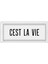 Dikdörtgen Servis Cest La Vie - 35 x 16 cm 1