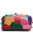 Orijinal Pu Deri Kadın Çanta Omuz Messenger Çanta Renkli Patchwork Çanta Çanta Plaj Yaz Kızlar Doğal Crossbody Yeni (Yurt Dışından) 2