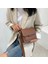 Moda Kadın Omuz Çantası Pu Deri Gençlik Bayanlar Küçük Kare Çanta Işık Vahşi Basit Kadın Günlük Messenger Çanta Su Geçirmez Mavi (Kahverengi) (Yurt Dışından) 3