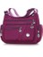 Moda Su Geçirmez Naylon Çanta Kadın Tek Omuz Çantası Crossbody Çanta Rahat Çanta Messenger Çanta (Mor) (Yurt Dışından) 1