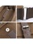 Erkekler İçin Pratik Iş Haberci Çanta Öğrenci Tuval Crossbody Omuz Paketi Retro Katı Rahat Ofis Seyahat Çantası (Kahve) (Yurt Dışından) 4