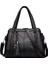 Lüks Çanta Kadın Çanta Tasarımcısı Crossbody Çanta Kadınlar İçin Yeni Çantalar ve Çanta Deri Tote Çanta Bolsa (Siyah) (Yurt Dışından) 1