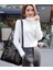 Lüks Çanta Kadın Çanta Tasarımcısı Crossbody Çanta Kadınlar İçin Yeni Çantalar ve Çanta Deri Tote Çanta Bolsa (Siyah) (Yurt Dışından) 4