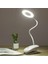 (Beyaz Işık) Esnek LED Işık USB Kelepçe Klip Okuma Okuma Okul Masası Masası Yatak Gece Lambaları (Yurt Dışından) 1