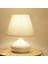 LED Masa Lambası 3 Renkli Ayarlanabilir Dokunmatik Yatak Odası Başucu Lambası Oturma Odası Nordic Romantik Sıcak Kumaş Masa Işık LED Masa Lambaları (Yurt Dışından) 2