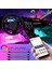Bluetooth Atmosfer USB Işık Ayak Tek Atmosfer Işık Müzik Kader LED Işık Braketi Hoş Geldiniz Kontrol Uygulaması 3