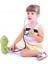 Yumuşak Sevimli Ayakta Peluş Bebek Kurbağa 25 cm(Yurt Dışından) 3