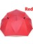Süper Serin Kişilik Çift Üst Severler Çift Şemsiye Güneşli Yağmur Şemsiye (Kırmızı) 3