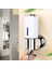 El Sabunluk Duvara Monte Duş Sıvı Dağıtıcı Banyo Tuvalet Sabunluk Pompası | Sıvı Sabun Dağıtıcıları (Beyaz) 4
