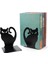 Persian Kedi Outlook Kitap Durumları Oymak Nonskid Kalınlaşma Demir Metal Kitaplıklar Kitap Organizatör Kütüphane Ofis | Bookends 4