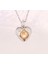 S925 Gümüş Kalp Şeklinde Kafes Madalyon Kolye Kolye Kadınlar Için Şanslı Locket Kolye Ayarı Dıy Takı Kore Tarzı | Zincir Kolyeler 2