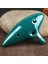 12 Delik Alto C Zelda Ocarina Seramik Gemi Flüt Rüzgar Müzik Enstrüman Müzik Defteri Ipi ile Tenek Standı Müzikal Hediye | Ocarina 4