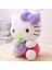 1 Adet 30 cm Sevimli Çilek Pembe Kedi Peluş Bebek Yaratıcı Apple Karikatür Hayvan Oyuncak Kız Ödülü Dünyası Hediye Bebek Uyku Yastığı | Doldurulmuş ve peluş Hayvanlar (Mor) 3