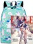 Sevimli Hafif Unicorn Sırt Çantaları Genç Kız Okul Çantaları Çocuk Bookbags 4