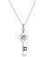 Anahtar Çiçek Kolye Kız Arkadaşlar Collier Doğum Günü Sevgililer Günü Uzun Zincir Kadınlar Için 100% Gerçek Gümüş S925 Kolye | Zincir Kolyeler 1