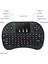 I8 Hava Fare 2.4 Ghz Mini Klavye Kablosuz Dokunmatik Yüzme Arkadan Aydınlatmalı Uzaktan Kumanda X96 Mini H96MAX Android Tv Kutusu Pc Gamepad | Uzaktan Kumanda 2
