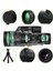 Monoküler Teleskop, 12X50 Hd Starscope Monoküler, Teleskop Monoküler ile Bak-4 Prizma Fmc Lens 20MM Büyük Mercek Kuş Gözlüyor Avcılık Konser Topu Oyunu Kamp Seyahat, (Siyah) 4