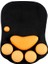 Sevimli Kedi Pençe Mouse Pad Ofis Silikon Yaratıcı Kedi Pençe Bilek Pad Mouse Pad ile Bilek Dinlenme | Fare Pedleri Siyah 1