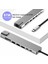 8-In-1 Usb-C Hub Tip-C Multiport Kart Okuyucu Adaptörü MacBook Pro Için 4K HDMI 3