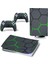 (Siyah Izgara) Ps5 Sticker Vinil Cilt Wrap Playstation 5 Konsol Kontrol Cihazı Çıkartması Kapağı 1