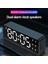Ayna Çalar Saat Bluetooth Hoparlör Ses Subwoofer Kablosuz Küçük Hoparlör Desteği Bluetooth / Tf Kart / Aux Line Oynatma | Subwoofer (Siyah) 2