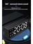 Ayna Çalar Saat Bluetooth Hoparlör Ses Subwoofer Kablosuz Küçük Hoparlör Desteği Bluetooth / Tf Kart / Aux Line Oynatma | Subwoofer (Siyah) 4