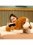 60 cm Kawaii Dolması Köpek Peluş Oyuncak Yalan Beagle Yavru Köpek Giysi ile Yumuşak Yastıklar Sevimli Hayvanlar Bebek Bebek Kız Doğum Günü Hediyesi | Doldurulmuş peluş Hayvanlar 4