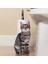 Tuvalet Kağıdı Havlu Tutucu Kedi Şekli Banyo Tuvalet Kağıdı Depolama Raf Hediye Kedi Severler Için Tuvalet Rulo Tutucu Wc Kağıt Standı | Kağıt Tutucular (Gri) 3