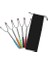 Gıda Sticks Şiş 5 Parça / Set Teleskopik Barbekü Çatal(Yurt Dışından) 1