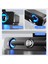 USB Kablolu Bluetooth Hoparlör LED Işık Çubuğu Stereo Subwoofer Surround Ses Kutusu Bilgisayar Dizüstü Tablet Pc Telefonu Ev Handsfree | Subwoofer (Siyah) 4