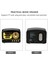 Retro Bluetooth Kablosuz Mini Taşınabilir Hoparlör Stereo Surround Subwoofer Destek Tf Kart Fm USB Aux Andrıod / iPhone | Taşınabilir Hoparlörler (Siyah)(Yurt Dışından) 2