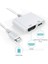 Apple iPhone iPad 5 6 7 8 Artı x Yıldırım HDMI Dijital Av Adaptörü Kablosu 2
