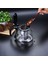 Yaratıcı Tasarım Cam Çaydanlık 750 ml Moda Cam Çaydanlık Çay Çiçek ile Çıkarılabilir Çelik Infuser Filtre Çay Su Isıtıcısı | Çaydanlıklar (750ML) 2
