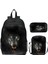3 Adet 3D Kurt Baskı Okul Çantası Anaokulu Sırt Çantası Anime Çantası Messenger Çanta ile Anime Satchel (Yurt Dışından) 1