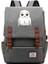 Harry Potter Baykuş Gençler Okul Çantası USB Eğlence Sırt Çantası (Gri) (Yurt Dışından) 1
