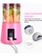 Taşınabilir Elektrikli Sıkacağı Şarj Edilebilir Smoothie Blender USB Mini Meyve Mikseri Sıkacaklar Meyve Extractors Gıda Milkshake Çok Işlevli | Sıkacaklar (Yeşil) 4