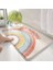 Ev Banyo Mat Kaymaz Banyo Halı Yumuşak Polyester Fiber Halı Su Alım Mat Mutfak Tuvalet Zemin Dekor | Banyo Paspasları (40 * 60) 3
