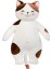 9-Inç Kedi Bebek Yastık - Beyaz (Yurt Dışından) 1