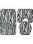 3 Adet / Takım Flanel Zebra Desensiz Kaymaz Banyo Mat Setleri Banyo Halı Kontur Paspaslar Tuvalet Kapağı Kapak Ev Banyo Dekor | Mat Mat | Mat Rugdecorative Banyo Halı (45 * 75 Cm) 1