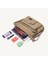 Moda Tuval Tek Omuz Çantası Erkek Kadın Unisex Seyahat Crossbody Çanta Açık Rahat Satchel Vintage Messenger Çanta (L) 4
