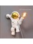 Modern Astronot Masa Lambası Art Deco Reçine Lamba Masa Yatak Odası Lamba Yaratıcı Oturma Odası Loft Dekorasyon Uzay Adam Masası Işık LED (Duvar Lambası Altın) 1